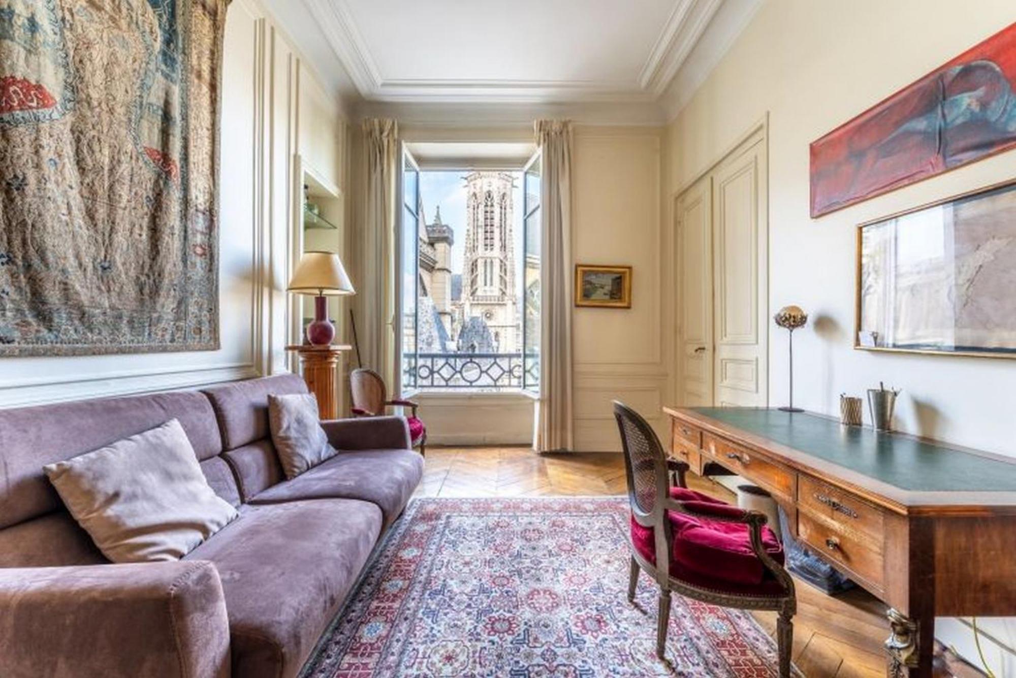 Reception Apartment With Stunning Views Paris Luaran gambar