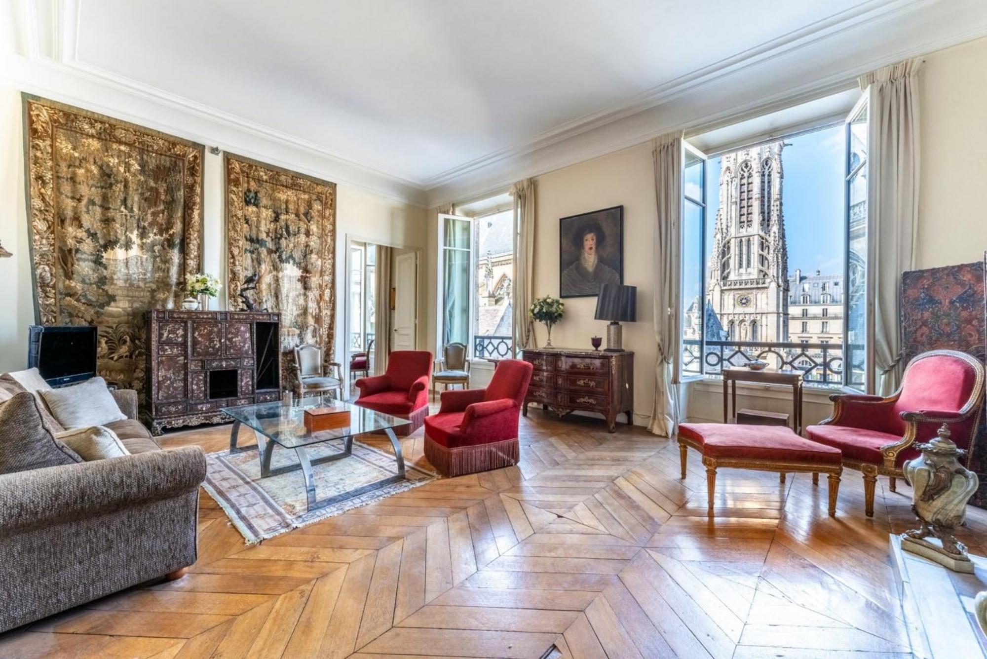 Reception Apartment With Stunning Views Paris Luaran gambar